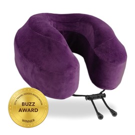 Подушка для шеи Cabeau Evolution Classic Plum, с эффектом памяти