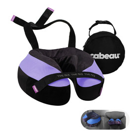 Подушка для шеи Cabeau TNE S3 Paris, с эффектом памяти + cумка